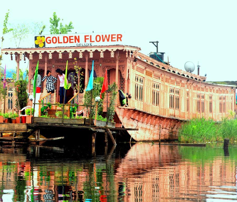 Отель Golden Flower Heritage Houseboat Nagin Bagh Экстерьер фото